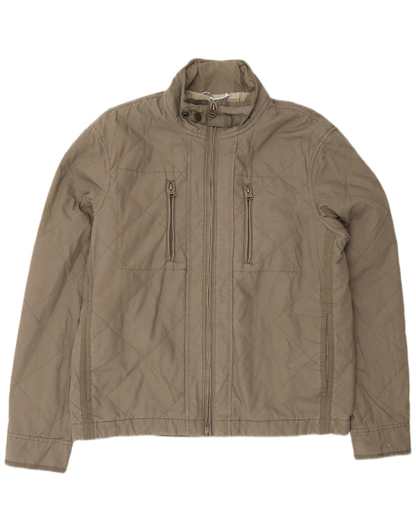 Ανδρικό μπουφάν Marks & Spencer UK 38 Medium Khaki Cotton