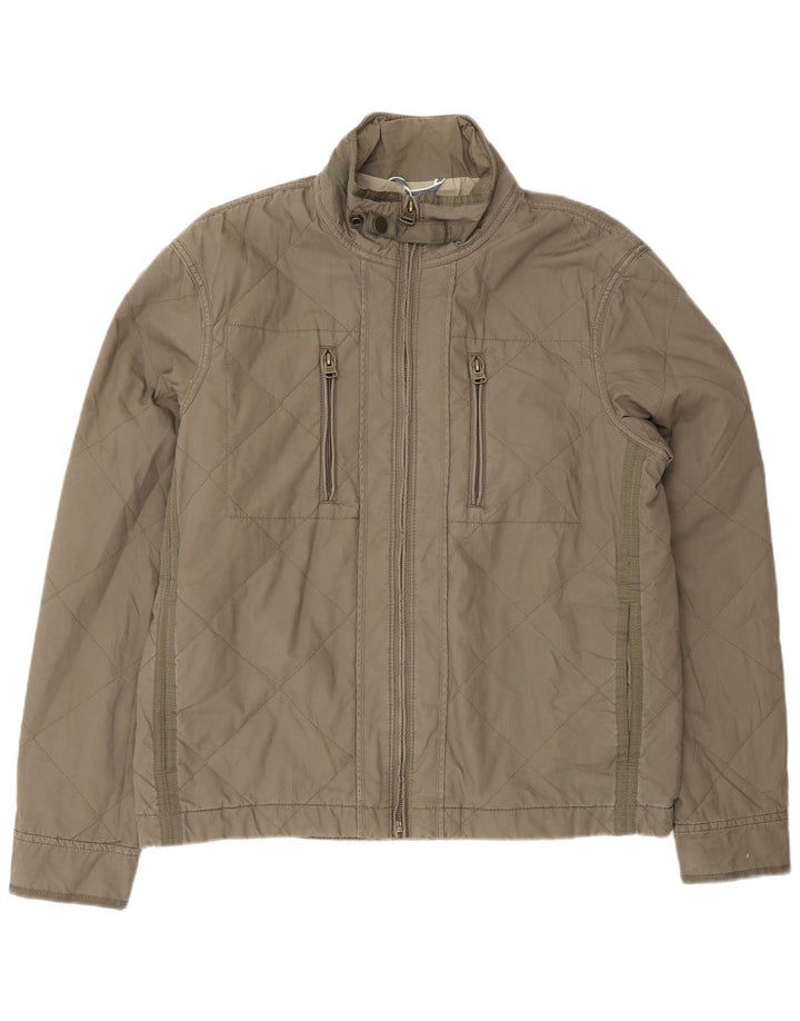 Ανδρικό μπουφάν Marks & Spencer UK 38 Medium Khaki Cotton