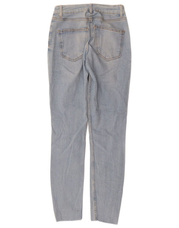 Zara Γυναικείο Skinny Jeans EU 36 XS W26 L28 Μπλε βαμβακερό