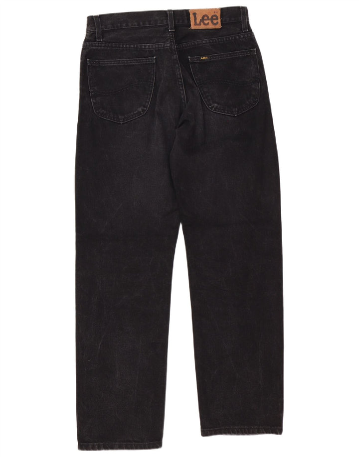 Lee Mens Brooklyn Straight Jeans W32 L32 Μαύρο βαμβακερό