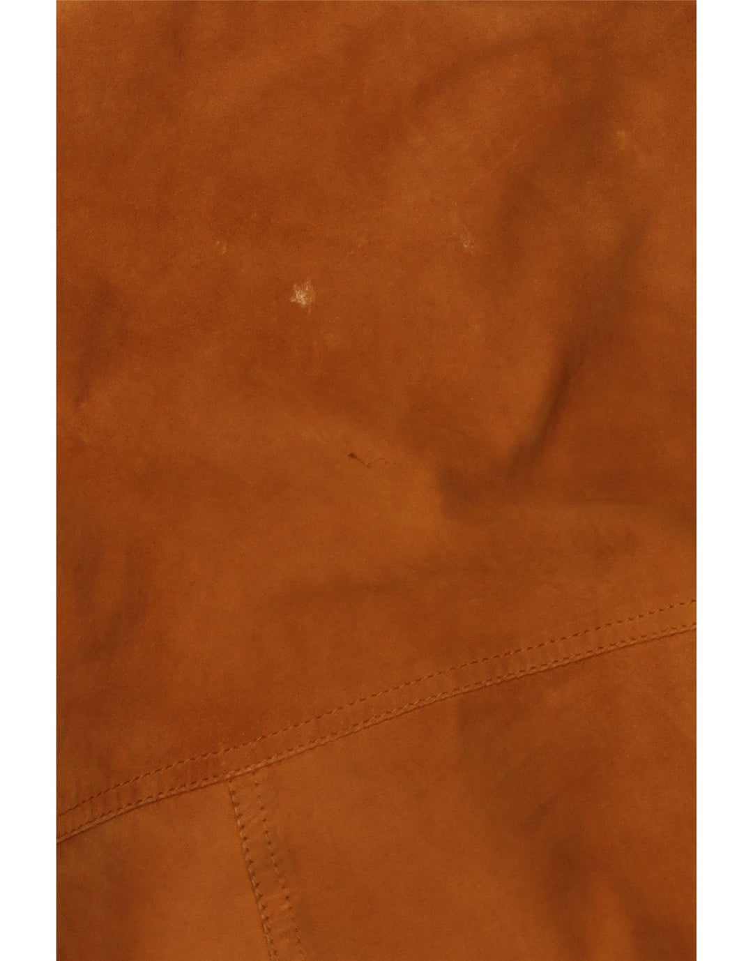 Vintage Ανδρικό Suede Bomber Jacket UK 40 Large Brown Δερμάτινο