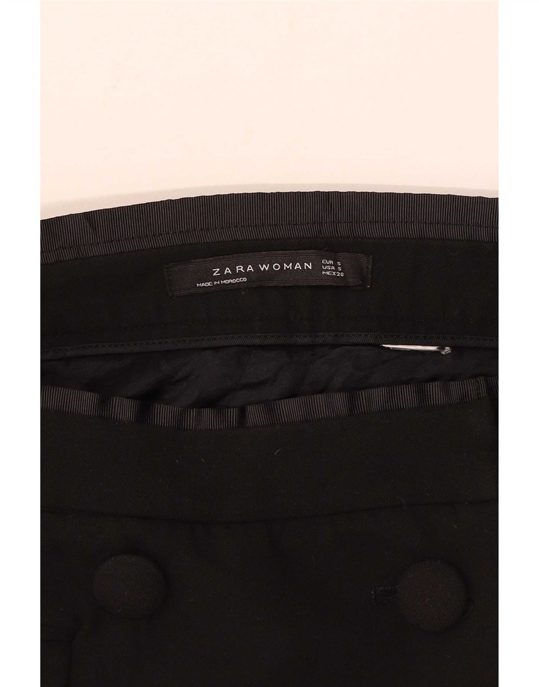 Zara Γυναικεία Μίνι Φούστα Wrap Small W26 Μαύρη