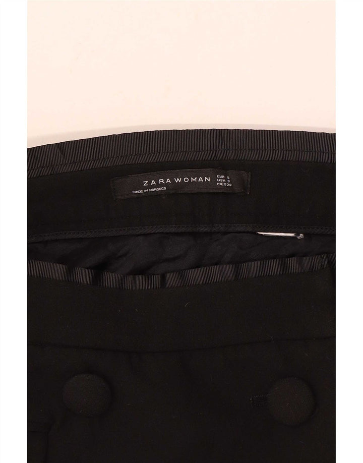 Zara Γυναικεία Μίνι Φούστα Wrap Small W26 Μαύρη