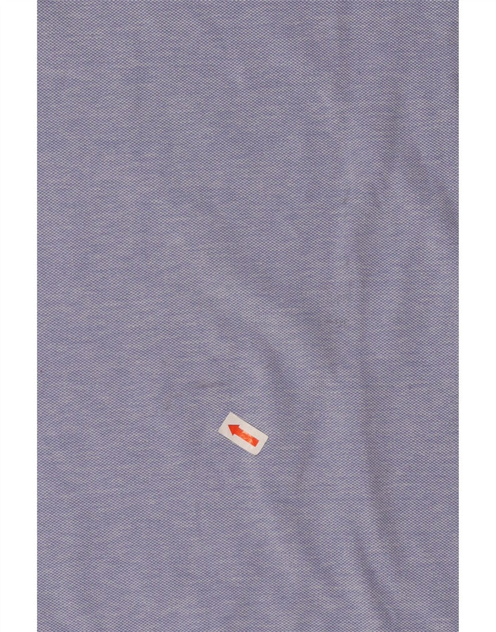 Massimo Dutti Ανδρικό πουκάμισο Polo Casual Fit μεγάλο μπλε βαμβακερό