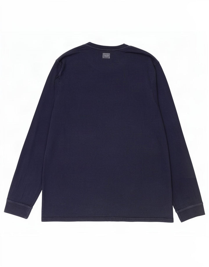 Ανδρικό τοπ Levi's μακρυμάνικο XL Navy Blue Cotton