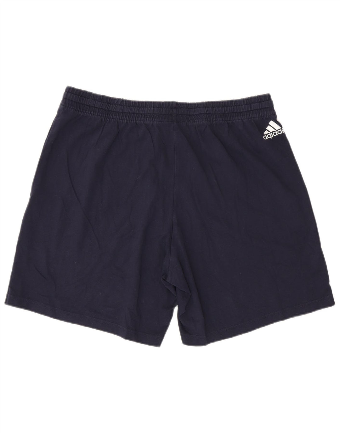 Ανδρικό γραφικό αθλητικό σορτς ADIDAS XL Navy Blue Cotton