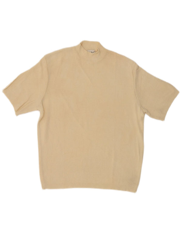 Max & Co. Γυναικείο πουλόβερ με λαιμό χελώνα UK 12 Medium Off White