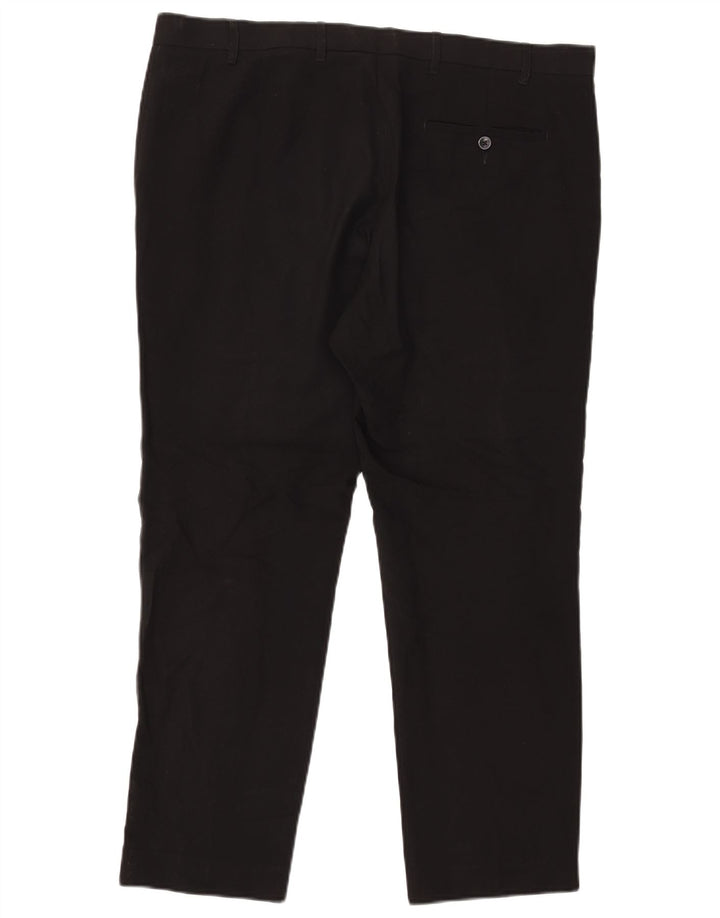 Marks & Spencer Ανδρικό Slim παντελόνι Chino W38 L29 Μαύρο Πολυεστέρας