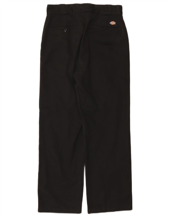 Ανδρικό ίσιο παντελόνι Chino Dickies W28 L27 Μαύρο πολυεστέρα