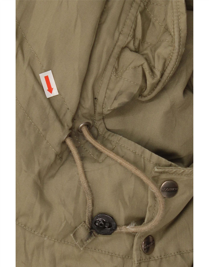 Woolrich Ανδρικό μπουφάν με κουκούλα UK 42 XL Χακί