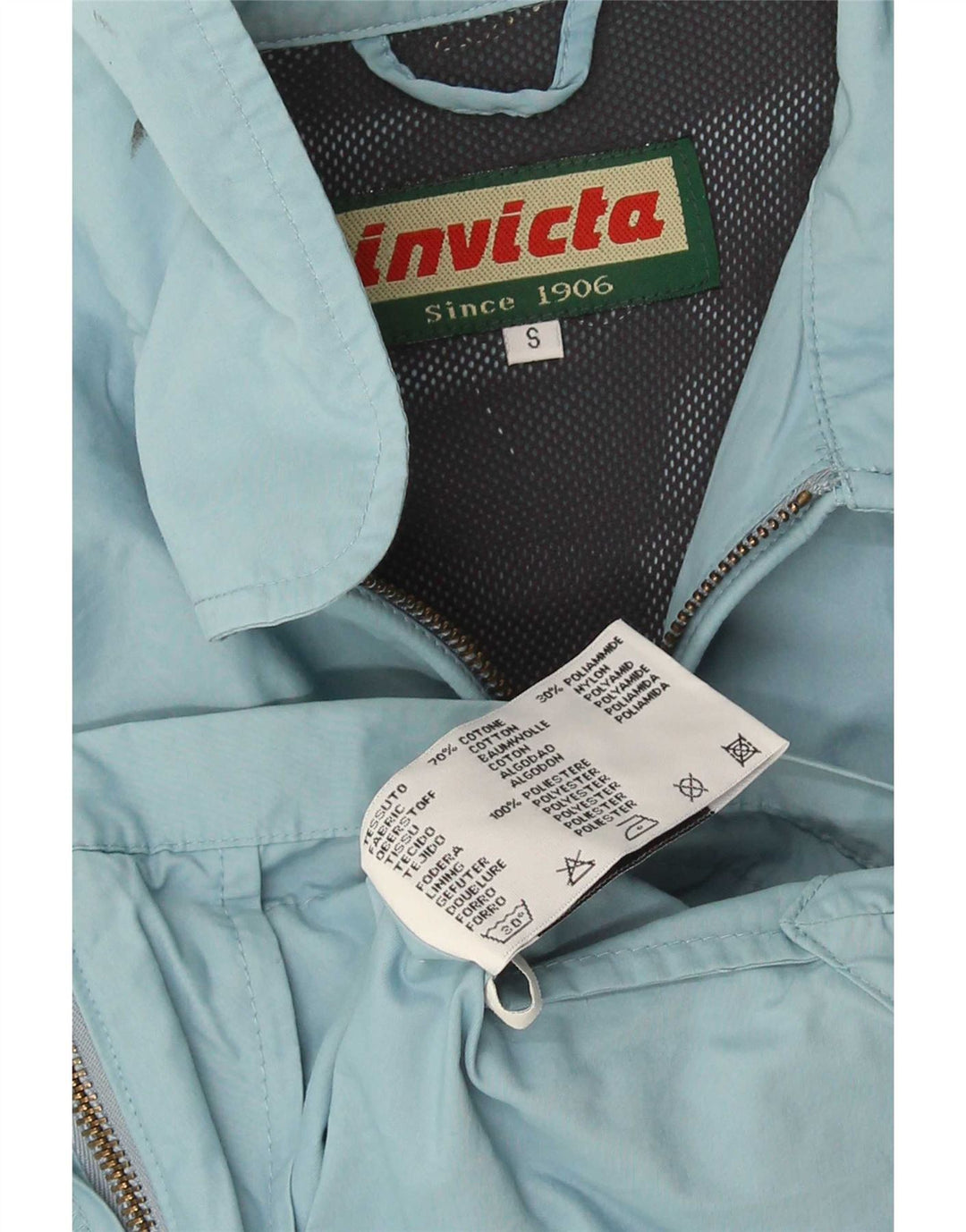 Invicta Γυναικείο Utility Jacket UK 10 Small Blue Cotton