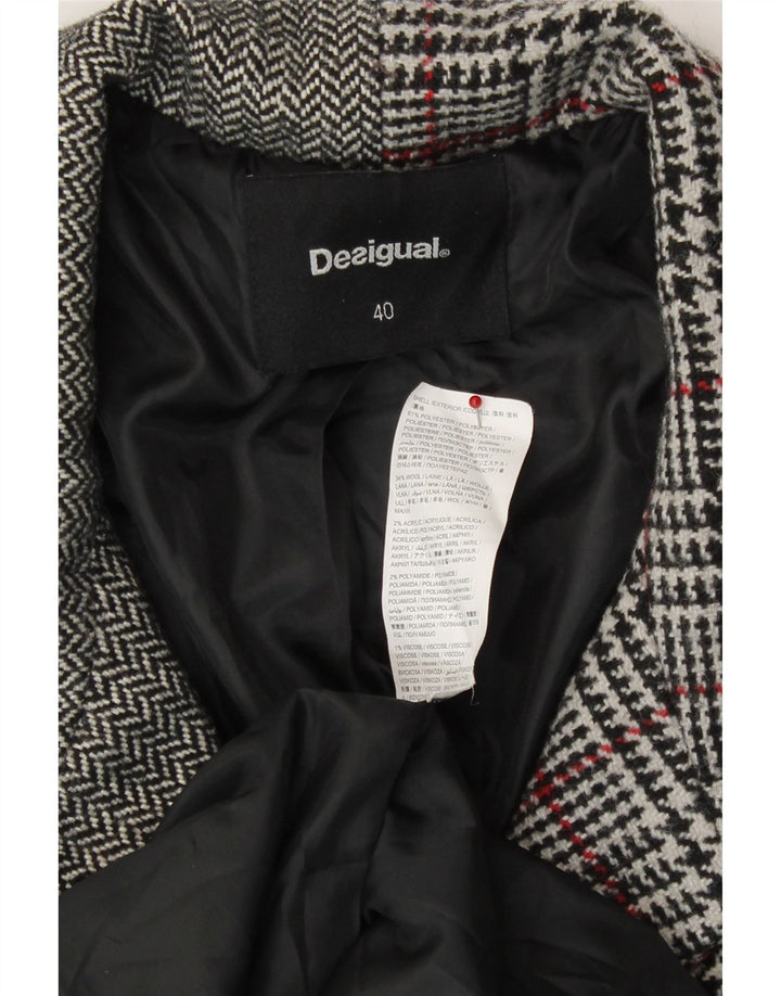Γυναικείο πανωφόρι Desigual EU 40 Medium Grey Patchwork Polyester