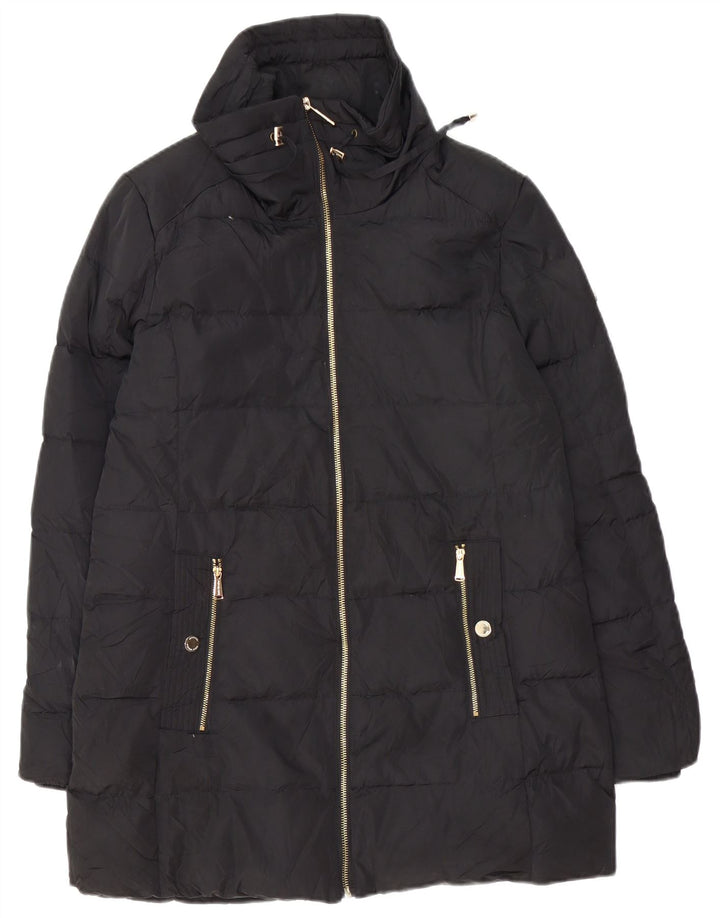 Michael Kors Γυναικείο Γυναικείο Παλτό UK 10 Small Black Polyester