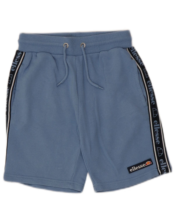 Γραφικό αθλητικό σορτς Ellesse Boys 10-11 ετών Μπλε χρώματος βαμβακερό
