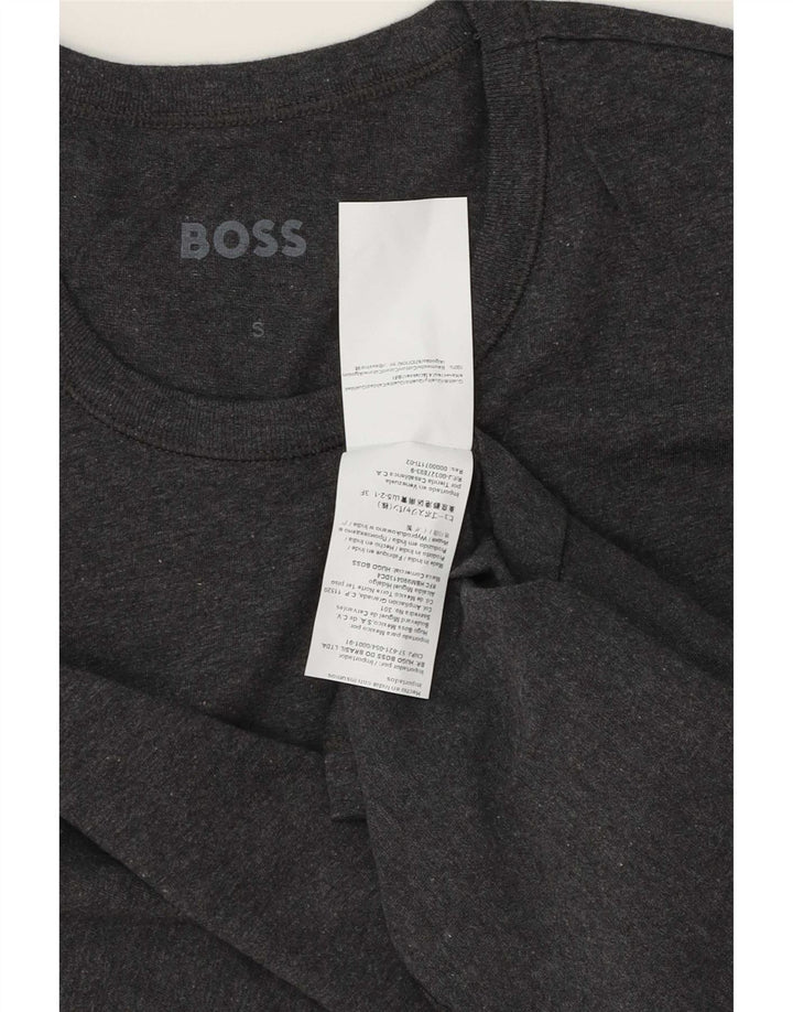 Ανδρικό μπλουζάκι Hugo Boss Μπλουζάκι Μικρό Γκρι βαμβακερό