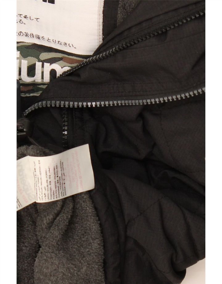 Ανδρικό μπουφάν με κουκούλα Superdry UK 38 Medium Black Polyester