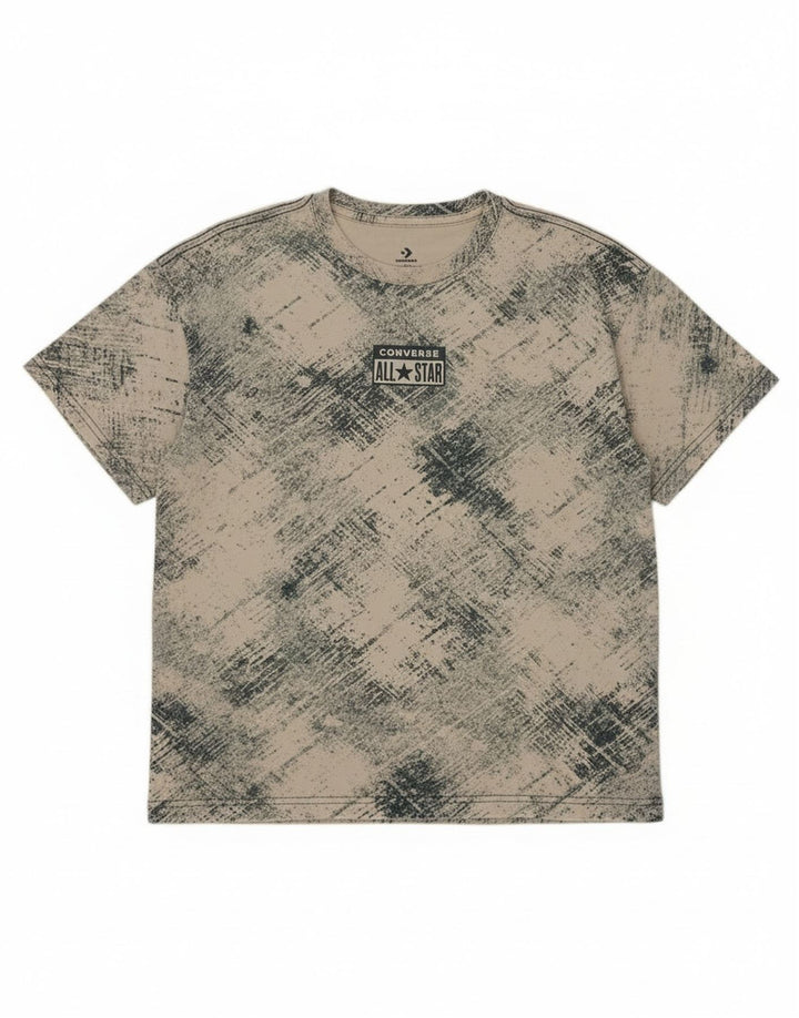 Converse Boys Graphic T-Shirt Top 12-13 ετών Large Off White Check