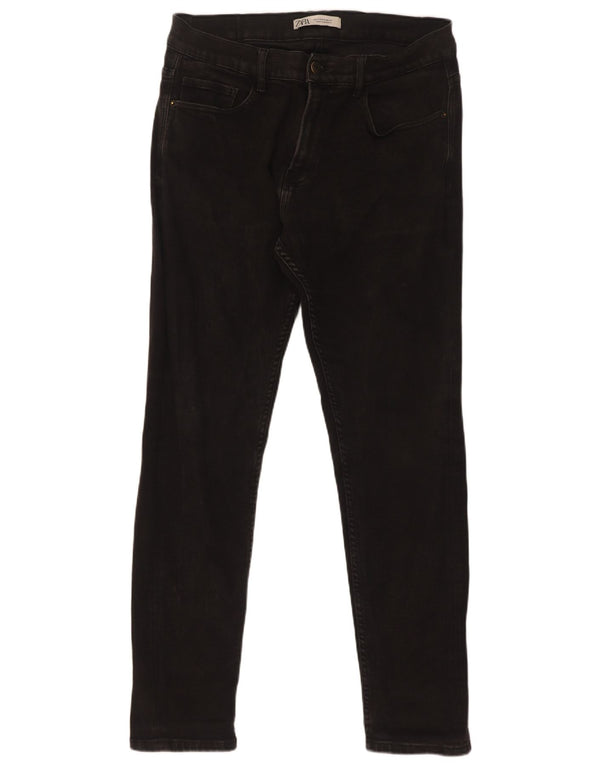 Zara Ανδρικό Skinny Jeans EU 44 Large W34 L32 Μαύρο