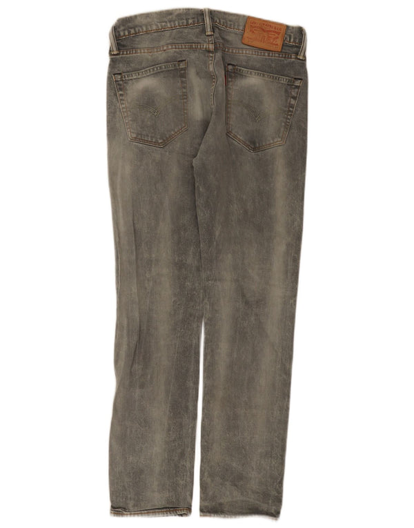 Levi's Mens 510 Skinny Jeans W30 L30 Γκρι βαμβακερό