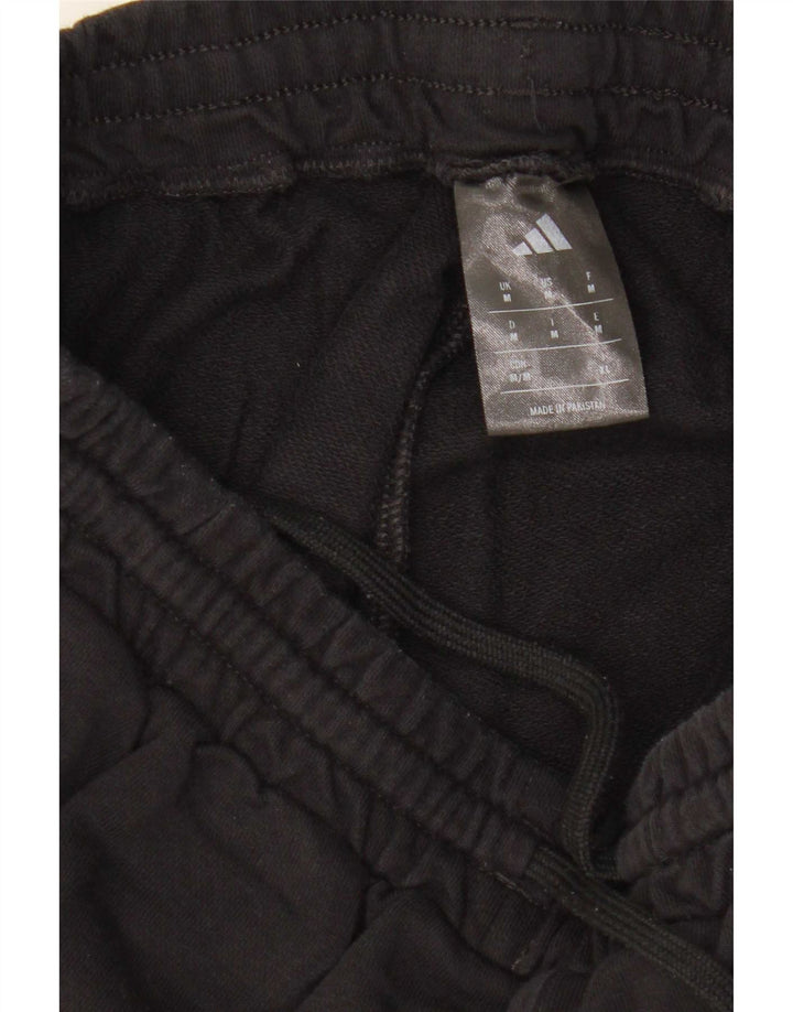 Ανδρική φόρμα Adidas Παντελόνι Joggers Μεσαίο μαύρο βαμβακερό