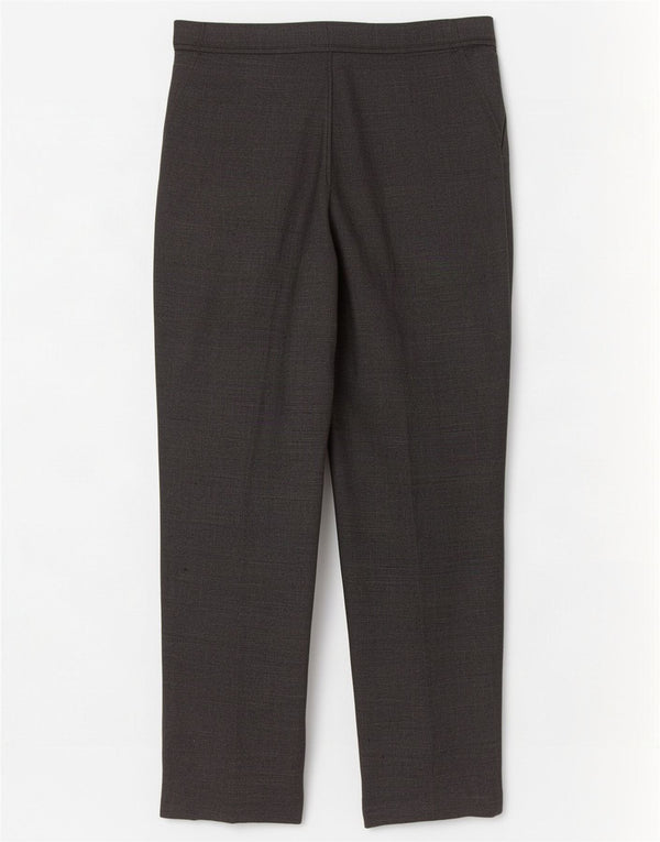 Marks & Spencer Γυναικείο ίσιο casual παντελόνι UK 14 Large W32 L28 Grey