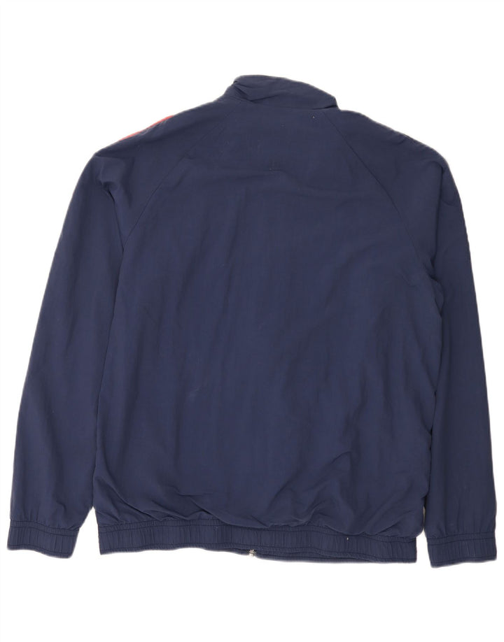 Ανδρική φόρμα Reebok Top Jacket Μεγάλο Navy Blue Colorblock Nylon