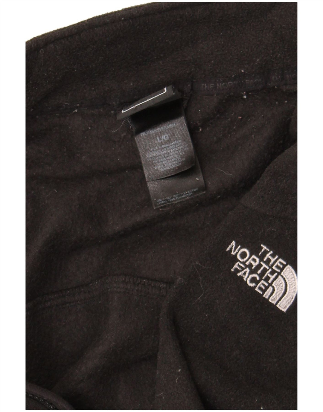 The North Face Γυναικείο Fleece Jacket UK 16 Large Black Polyester