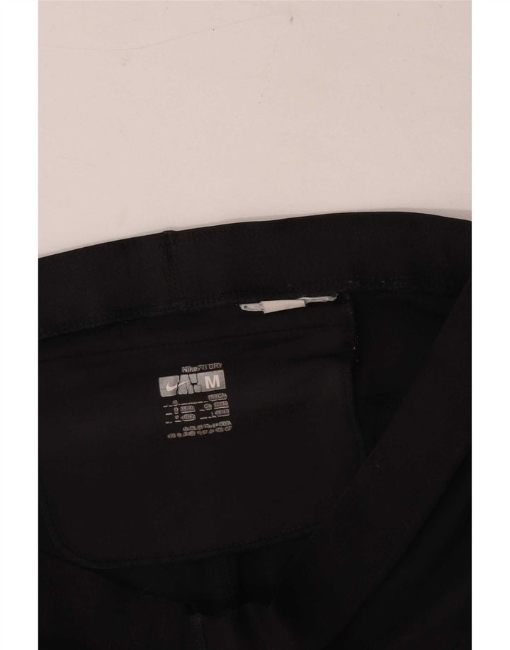 Nike γυναικεία κολάν Capri UK 10-12 μεσαίου μαύρου πολυεστέρα