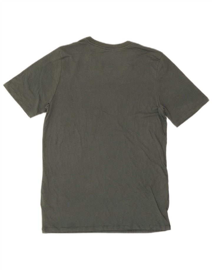 Ανδρικό μπλουζάκι NIKE Dri Fit Τοπ μικρού χακί ριγέ πολυεστέρα
