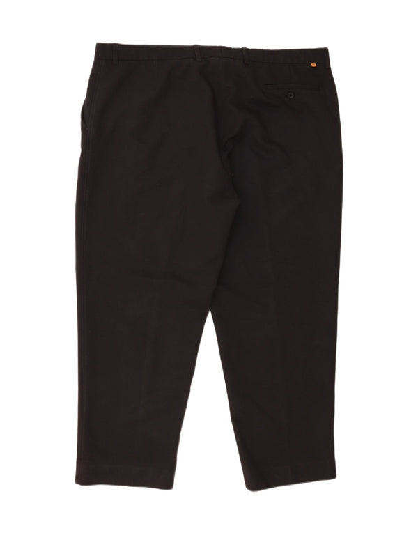 Farah Ανδρικό ίσιο παντελόνι Chino W44 L29 Μαύρο Πολυεστέρας
