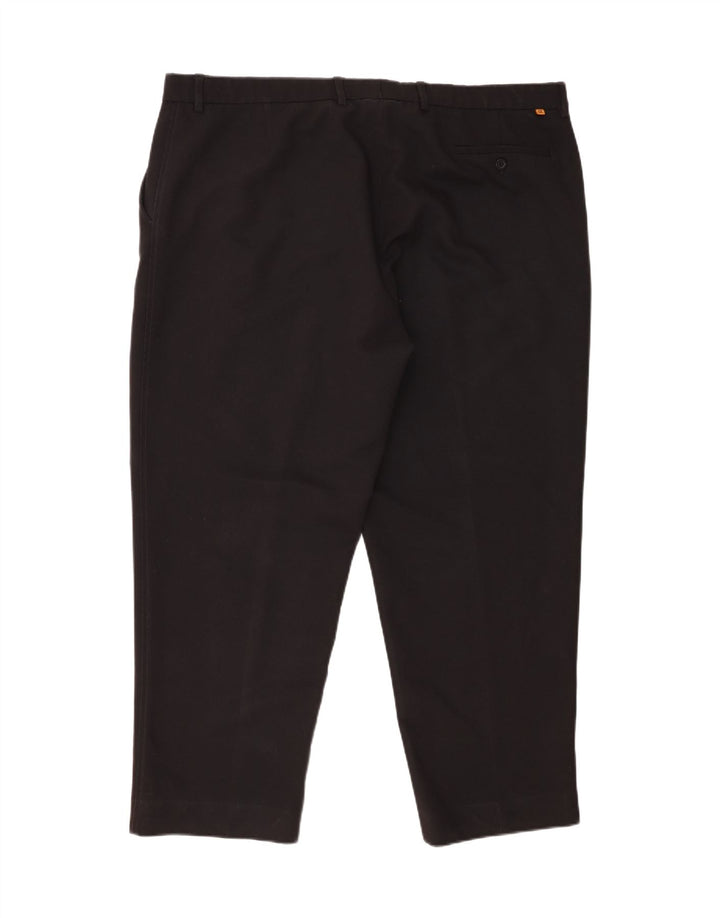 Farah Ανδρικό ίσιο παντελόνι Chino W44 L29 Μαύρο Πολυεστέρας