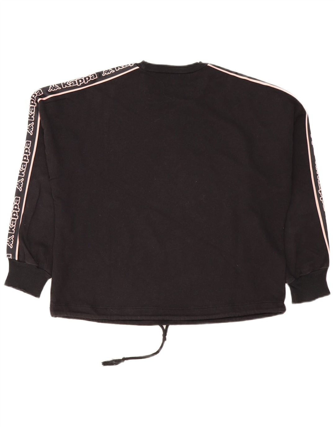 Γυναικεία φούτερ Kappa Tezenis Graphic Jumper UK 12 Medium Black