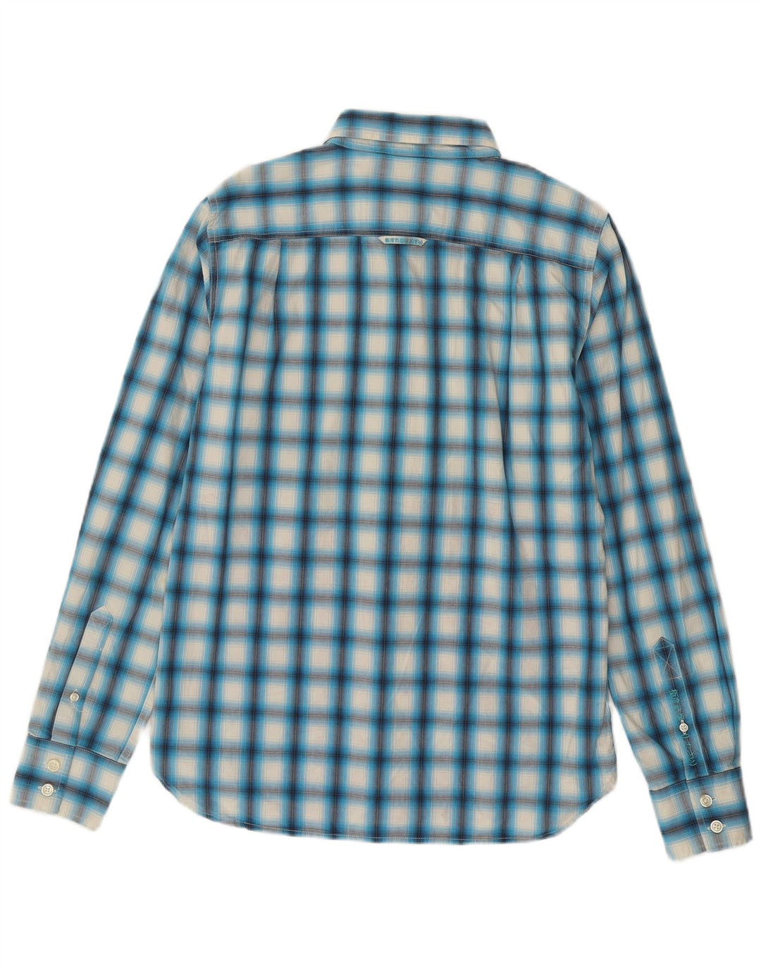 Ανδρικό πουκάμισο Superdry Large Blue Check Cotton