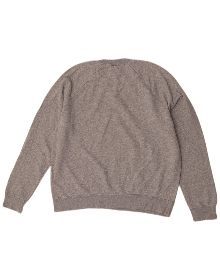 Ανδρικό φούτερ Nike Jumper με μεγάλο γκρι βαμβακερό χρώμα