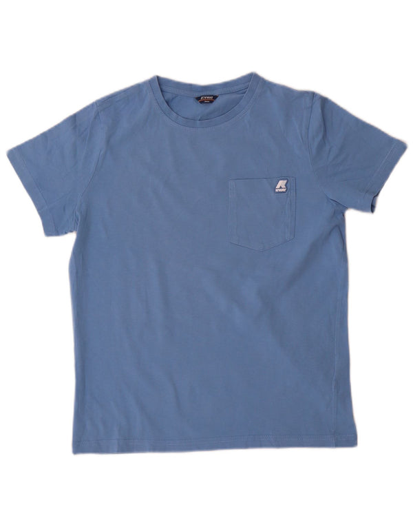 K-Way Γυναικείο T-Shirt Top UK 10 Small Blue