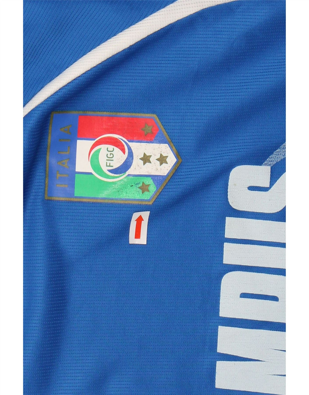 PUMA Boys Italia Graphic T-Shirt Top 11-12 Years Blue Polyester