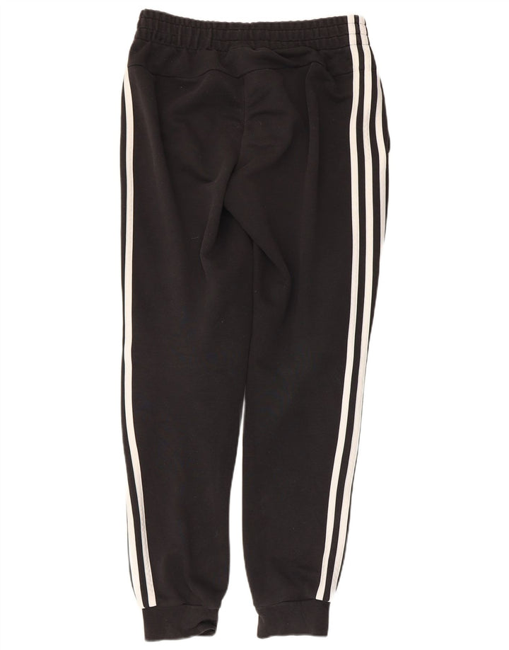 ADIDAS Mens Full Tracksuit UK 8/10 Small  Black Cotton