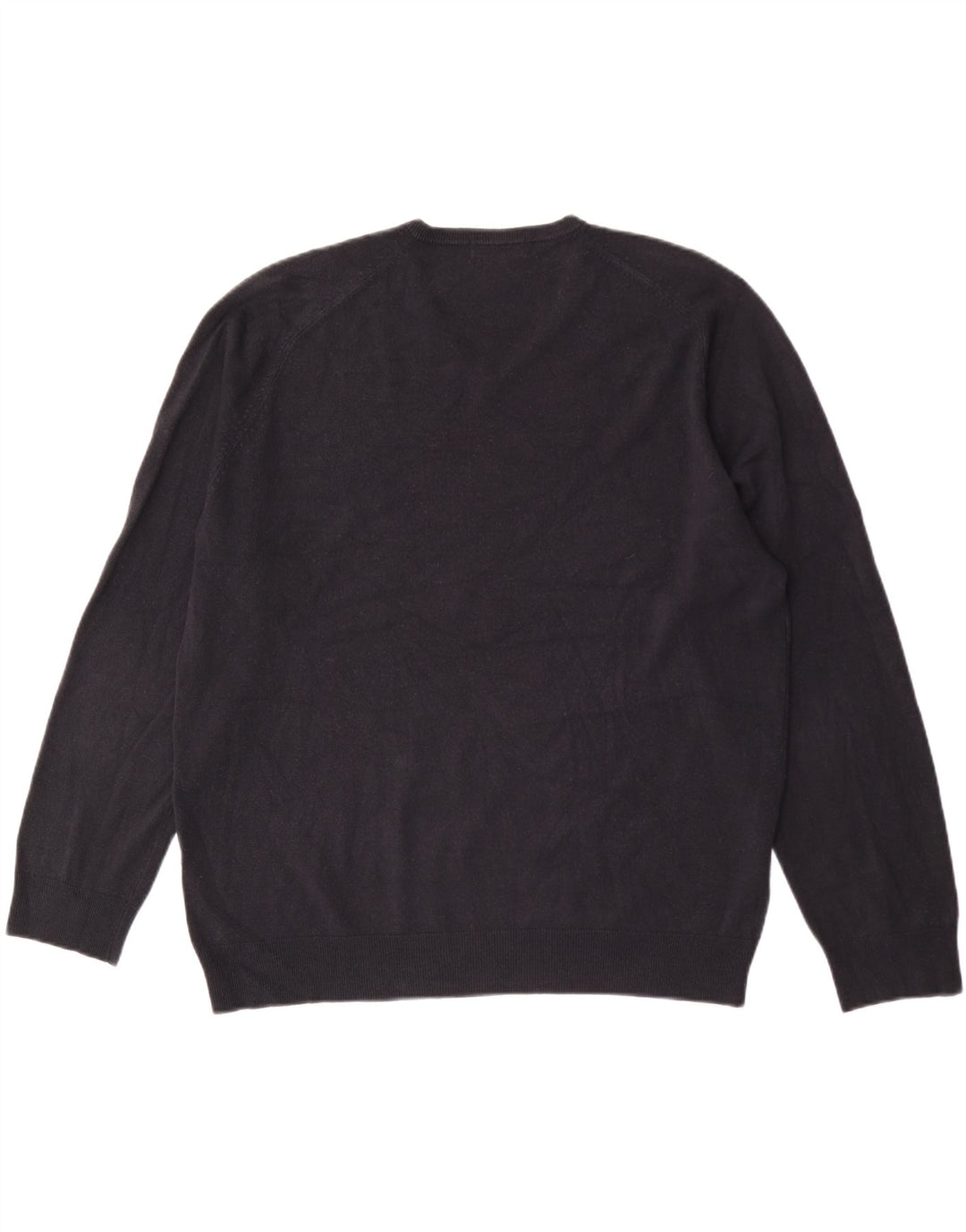 Ανδρικό πουλόβερ Marks & Spencer με V λαιμόκοψη XL Navy Blue Ακρυλικό