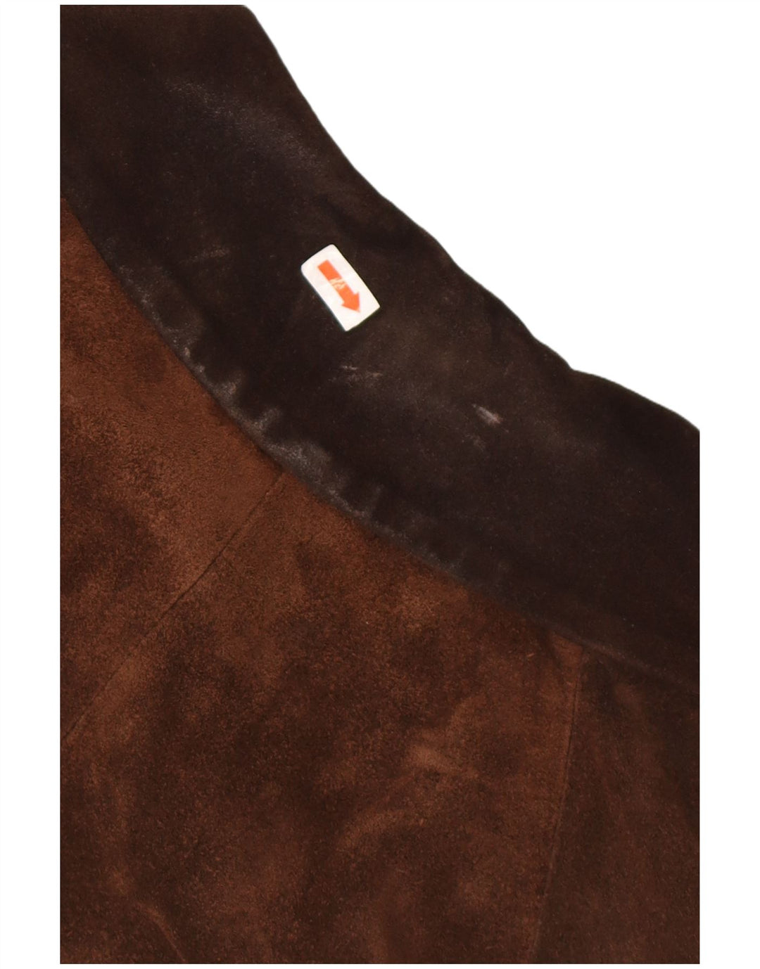 Vintage Γυναικείο Υπερμεγέθη Suede Windbreaker Coat UK 18 XL Brown