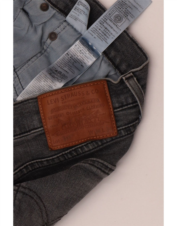 Levi's Mens 511 Slim Jeans W34 L34 Γκρι βαμβακερό