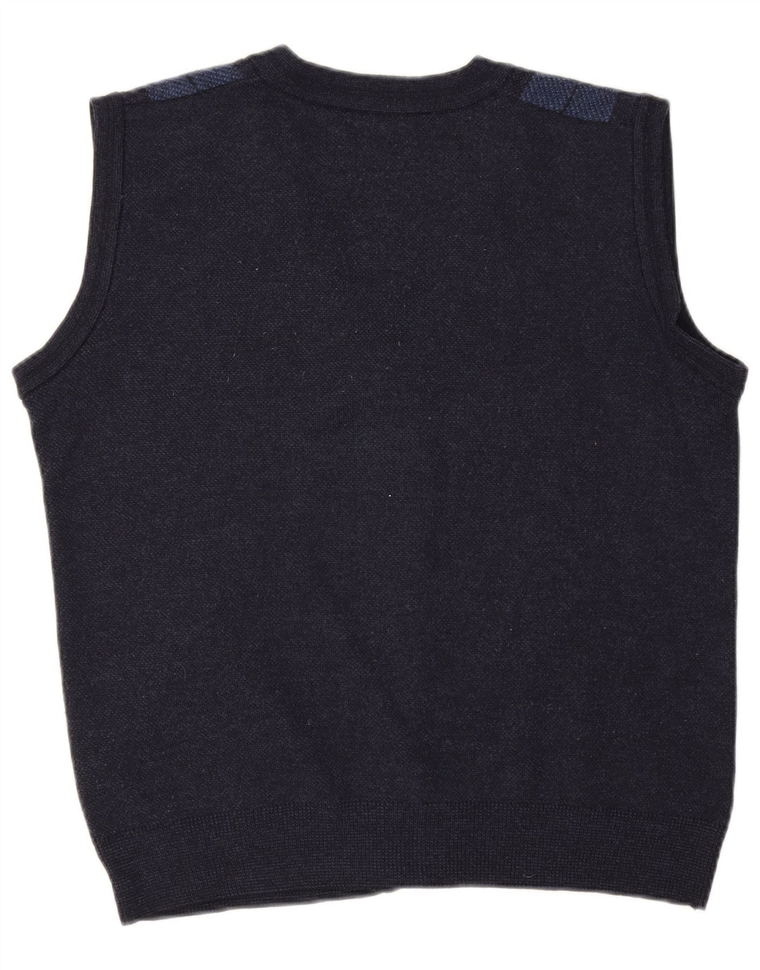 Ανδρικό Αμάνικο Ζακέτα Senator IT 52 Large Navy Blue Check