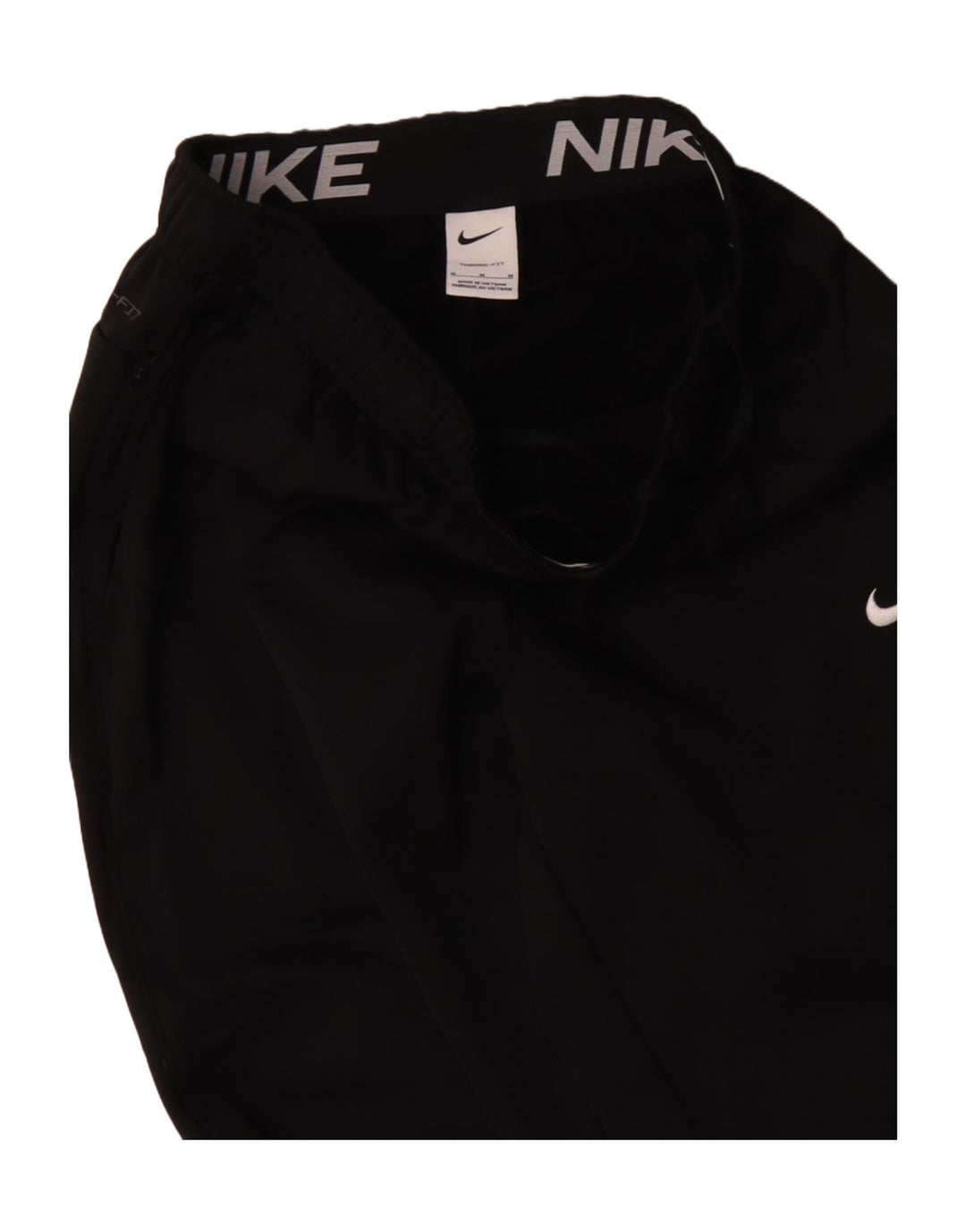 Ανδρικές φόρμες Nike Therma-Fit, Joggers, μεσαίο μαύρο πολυεστέρα