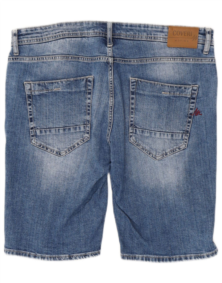 Ανδρικό τζιν σορτς COVERI IT 52 XL W38 Μπλε βαμβακερό