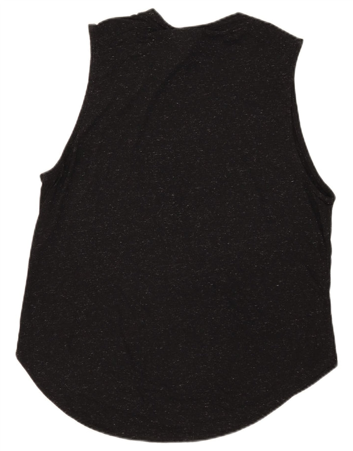 Γυναικείο γραφικό γιλέκο Adidas Top UK 12/14 Medium Black Flecked