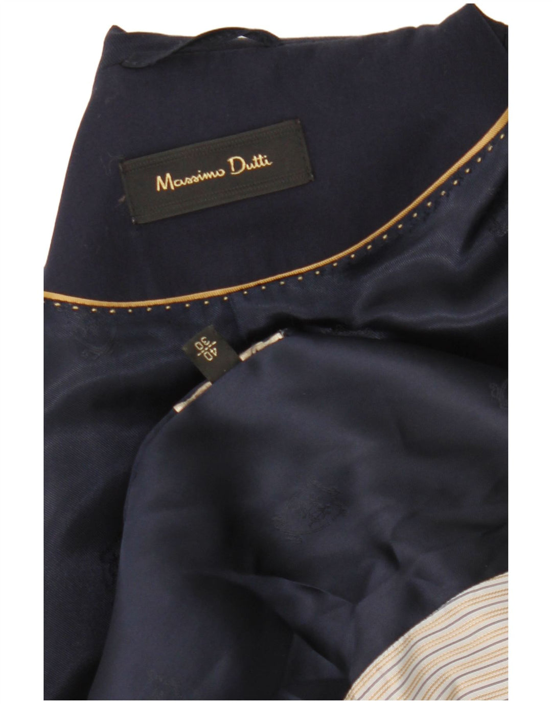 Massimo Dutti Γυναικείο τζάκετ με 1 κουμπί EU 40 Medium Navy Blue