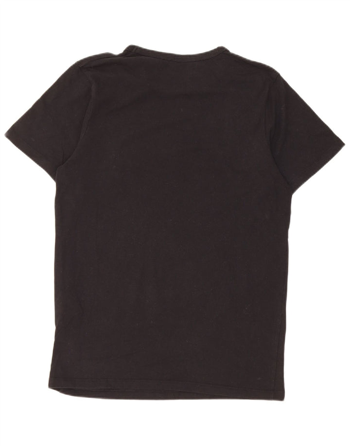 Jack & Jones Ανδρικό T-Shirt Top Μεσαίο μαύρο βαμβακερό