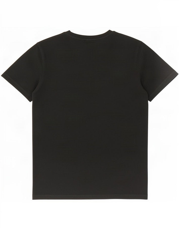Jack & Jones Ανδρικό γραφικό T-Shirt Top Μεσαίο μαύρο βαμβακερό