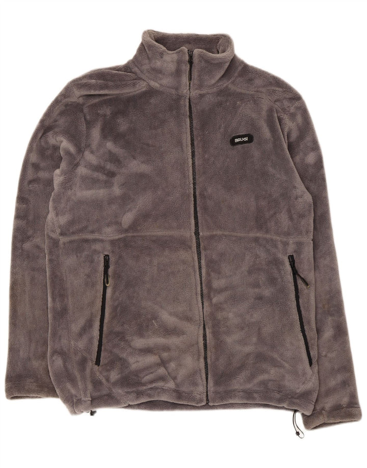 Brugi Ανδρικό Fleece Jacket UK 42 XL Γκρι Πολυεστέρας