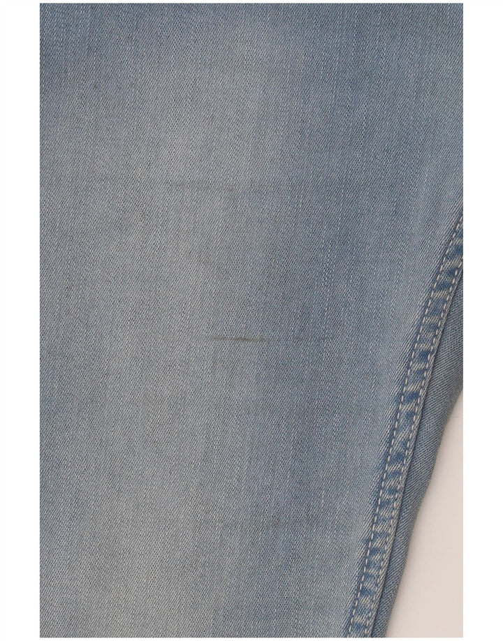 Dack's Womens Slim Jeans IT 42 Medium W28 L30 Blue Tencel
