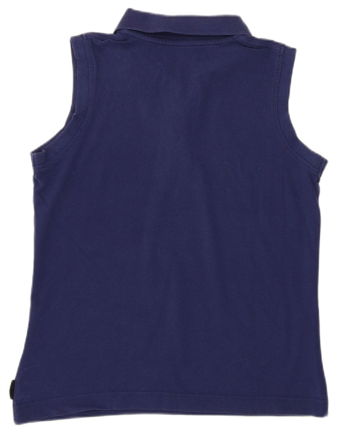 Kappa γυναικείο αμάνικο μπλουζάκι πόλο UK 12 Medium Navy Blue